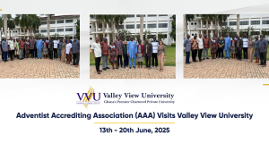 Adventist Accrediting Association (AAA) Visits Valley View University